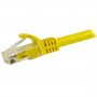 StarTech.com Cavo patch CAT6 1,5 m - Filo di rame al 100% - Connettore antistrappo - Giallo (N6PATC150CMYL)