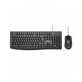 Vultech KM-821 tastiera USB QZERTY Inglese, Italiano Nero (KM-821)