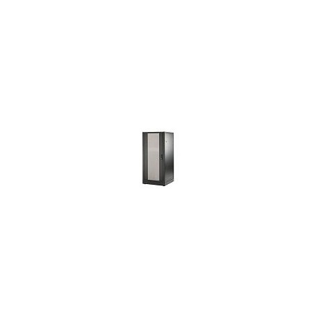 Armadio 24U 600x600 H.1156 Porta Ant.Vetro Nero