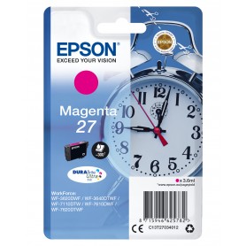 Epson Alarm clock Cartuccia Sveglia Magenta Inchiostri DURABrite Ultra 27 (C13T27034022)