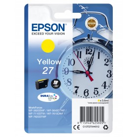 Epson Alarm clock Cartuccia Sveglia Giallo Inchiostri DURABrite Ultra 27 (C13T27044022)