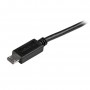 StarTech.com Cavo di sincronizzazione e di ricarica USB a Micro USB - Cavetto slim per Smartphone e Tablet A a Micr (USBAUB1MBK)