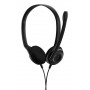 Sennheiser PC 5 CHAT Auricolare Cablato A Padiglione Ufficio Nero