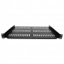 StarTech.com Mensola Rack 19" 1U - Ripiano Ventilato per Armadio Rack 19 pollici a sbalzo per Dispositivi e Apparecchiature di r