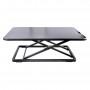 StarTech.com Standing Desk per Notebook - Convertitore Scrivania Regolabile in Altezza da 4,5 a 40cm - Postazione Smart Working 