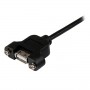 StarTech.com Cavo USB a pannello 91 cm A ad A - F/M (USBPNLAFAM3)