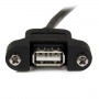StarTech.com Cavo USB a pannello 91 cm A ad A - F/M (USBPNLAFAM3)