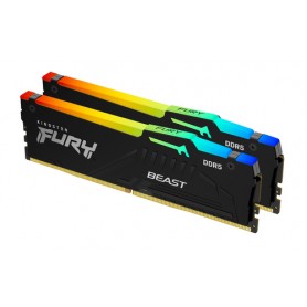 Kingston Technology FURY Beast RGB memoria 16 GB 2 x 8 GB DDR5 6000 MHz