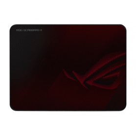 ASUS ROG Scabbard II Tappetino per mouse per gioco da computer Rosso (90MP02H0-BPUA00)