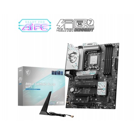 MSI B860 GAMING PLUS WIFI scheda madre Intel B860 LGA 1851 (Socket V1) ATX