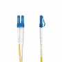 StarTech.com Cavo in fibra ottica duplex monomodale OS2 da LC a LC (UPC) da 2m, 9/125µm, 100G, Insensibile alla piegatura, Bass