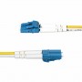 StarTech.com Cavo in fibra ottica duplex monomodale OS2 da LC a LC (UPC) da 2m, 9/125µm, 100G, Insensibile alla piegatura, Bass