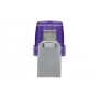Kingston Technology DataTraveler microDuo 3C unità flash USB 64 GB USB Type-A / USB Type-C 3.2 Gen 1 (3.1 Gen 1) Porpora, Accia