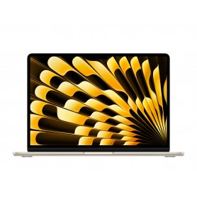 APPLE 15INCH MACBOOK AIR APPLE M3 CHIP 8CORE CPU 10CORE GPU 16GB 256GB SSD STARLIGH PRODOTTORIPARATO