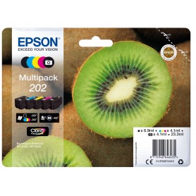 Epson Kiwi Multipack 5-colours 202 Claria Premium Ink (C13T02E74010)