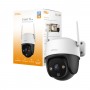 Imou Cruiser 2C 2K (3MP) - Telecamera Wi-Fi Esterno Motorizzata 360° - Visione Notturna a Colori, IP66, Tracciamento Intelligen