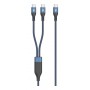 Vultech CS-NCCC12BL cavo USB USB 2.0 1,2 m USB C 2 x USB C Blu