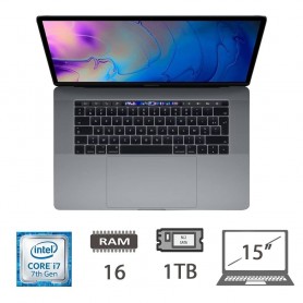 MBP 15,4 T.BAR(2017)I7-7700HQ/16/1TB/SG/2Y