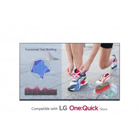 LG 55UL3J-M visualizzatore di messaggi Pannello piatto per segnaletica digitale 139,7 cm (55") LCD Wi-Fi 400 cd/m² 4K Ultra HD 