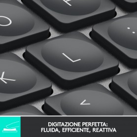 LOGITECH TASTIERA WIRELESS BLUETOOTH MX KEYS MINI USB ITA (920-010488)