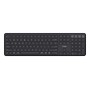 Trust Vaiya tastiera Universale USB + RF Wireless + Bluetooth Italiano Nero