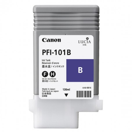 Canon PFI-101B cartuccia d'inchiostro 1 pz Originale Blu (0891B001)
