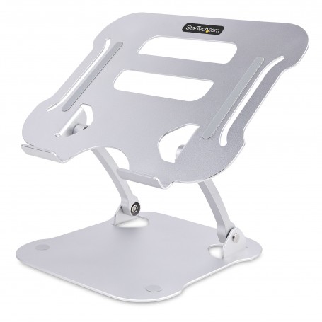 StarTech.com Supporto per PC Portatile da Scrivania - Stand Ergonomico ad Altezza Regolabile per Notebook, Rialzo Inclinato in A