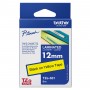 Brother TZE631 nastro per etichettatrice Nero su giallo TZe (TZE631)