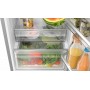 Bosch Serie 4 KGN367LDF Frigorifero combinato da libera installazione 186 x 60 cm Metal look Classe D