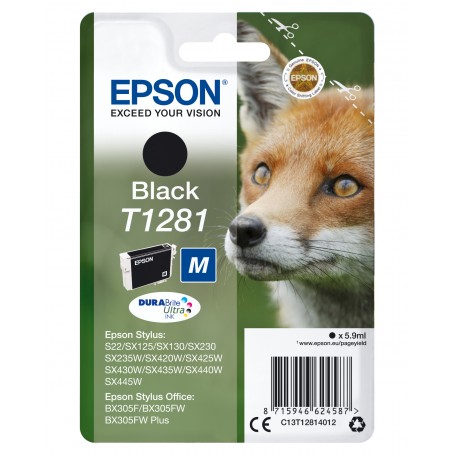 Epson Fox Cartuccia Nero (C13T12814022)