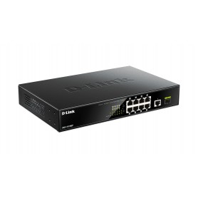 D-Link DGS-1010MP switch di rete Non gestito Gigabit Ethernet (10/100/1000) Supporto Power over Ethernet (PoE) 1U Nero