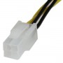 StarTech.com Cavo di estensione per alimentatore CPU 4P 8'' ATX12V 4 pin - M/F (ATXP4EXT)