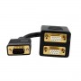 StarTech.com Cavo Sdoppiatore VGA a 2 uscite VGA - Cavo Y splitter VGA a doppia uscita VGA - M/F da 30 cm (VGASPL1VV)