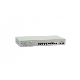 Allied Telesis AT-GS950/10PS-50 Gestito Gigabit Ethernet (10/100/1000) Supporto Power over Ethernet (PoE) Grigio (AT-GS950/10PS)