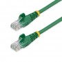 StarTech.com Cavo di Rete da 5m Verde Cat5e Ethernet RJ45 Antigroviglio (45PAT5MGN)