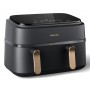 Philips 3000 series Airfryer doppio cestello, friggitrice ad aria da 9.0L, 12 metodi di cottura, App per ricette NA352/00