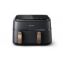Philips 3000 series Airfryer doppio cestello, friggitrice ad aria da 9.0L, 12 metodi di cottura, App per ricette NA352/00