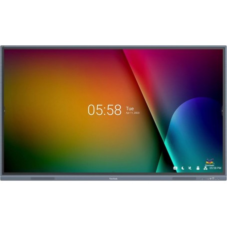 Viewsonic IFP8633-G visualizzatore di messaggi Pannello piatto interattivo 2,18 m (86") LED Wi-Fi 450 cd/m² 4K Ultra HD Nero To