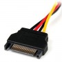 StarTech.com Adattatore di alimentazione SATA a LP4, 15 cm - F/M (LP4SATAFM6IN)