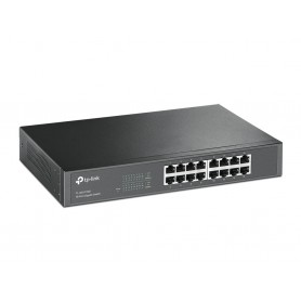 TP-LINK TL-SG1016DE Gestito L2 Gigabit Ethernet (10/100/1000) Nero (TL-SG1016D)