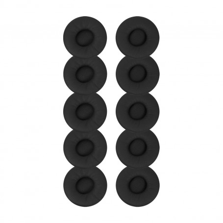 Jabra 14101-59 cuscinetto per auricolari Pelle Nero 10 pz (14101-59)