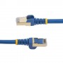 StarTech.com Cavo di Rete Ethernet Cat6a - Cavo Schermato STP da 3m - Blu (6ASPAT3MBL)
