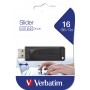 Verbatim Slider - Memoria USB da 16 GB - Nero (98696)