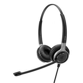 EPOS | SENNHEISER IMPACT SC 665 USB Cuffia Padiglione auricolare Connettore 3.5 mm USB tipo A Nero, Argento (1000645)