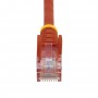 StarTech.com Cavo di rete CAT 5e - Cavo Patch Ethernet RJ45 UTP Rosso da 1m antigroviglio (45PAT1MRD)