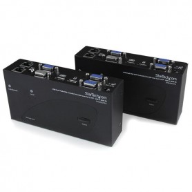 StarTech.com Extender console KVM a doppio VGA USB tramite Cat5 - 200 m (SV565DUTPU)