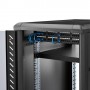 StarTech.com Ripiano per montaggio a rack regolabile 1U - Robusto ripiano per armadio server rack fisso - 80 kg (ADJSHELFHD)