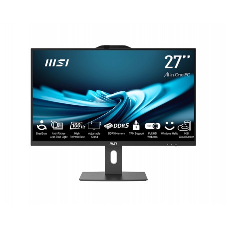 MSI Pro AP272P 14M-488IT Intel® Core™ i5 i5-14400 68,6 cm (27") 1920 x 1080 Pixel PC All-in-one 16 GB DDR5-SDRAM 512 GB SSD W