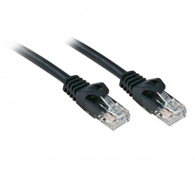 Lindy Rj45/Rj45 Cat6 2m cavo di rete Nero U/UTP (UTP) (48193)