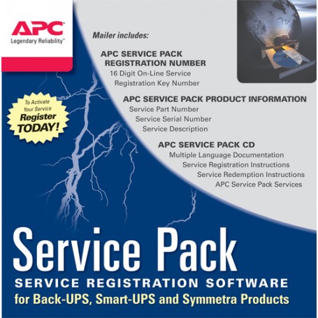 APC Service Pack 1 Year Extended Warranty (WBEXTWAR1YR-SP-03)